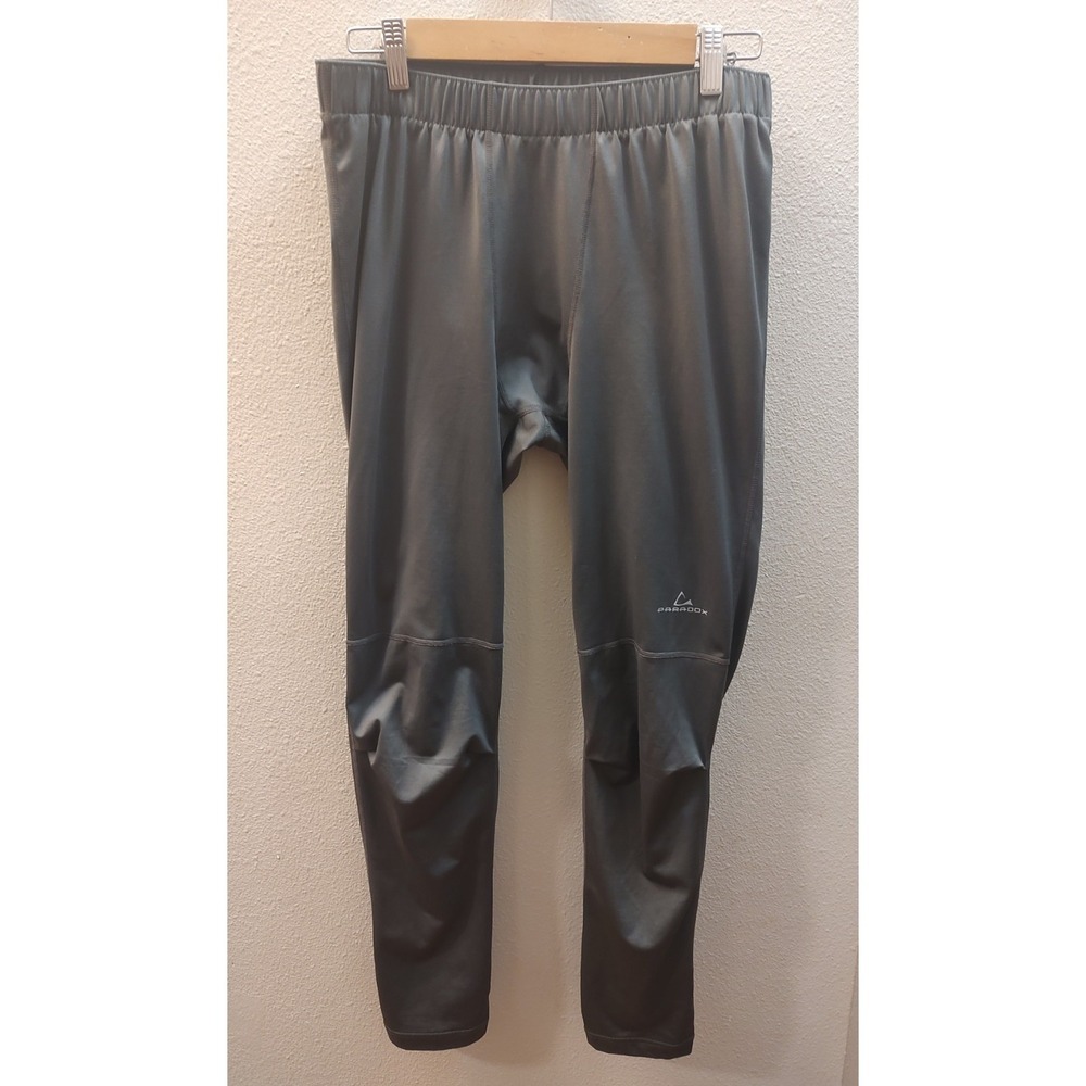 Paradox Base Layer Pant Men's Size Small Gray Stretch Ski Snow F10